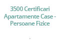 3500 Certificari Apartamente Case - Persoane Fizice